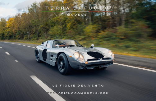 Bizzarini S 5300 GT ISO A3C-S Aluminium Trait de construction voiture